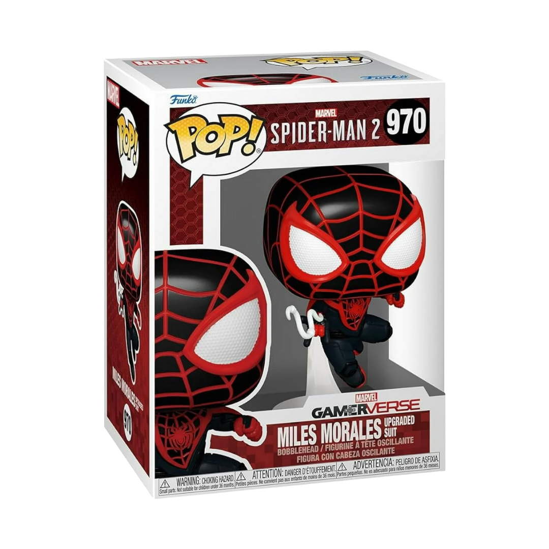 Mile Morales Spider-Man 2 Funko Pop! - Upgraded Suit #970