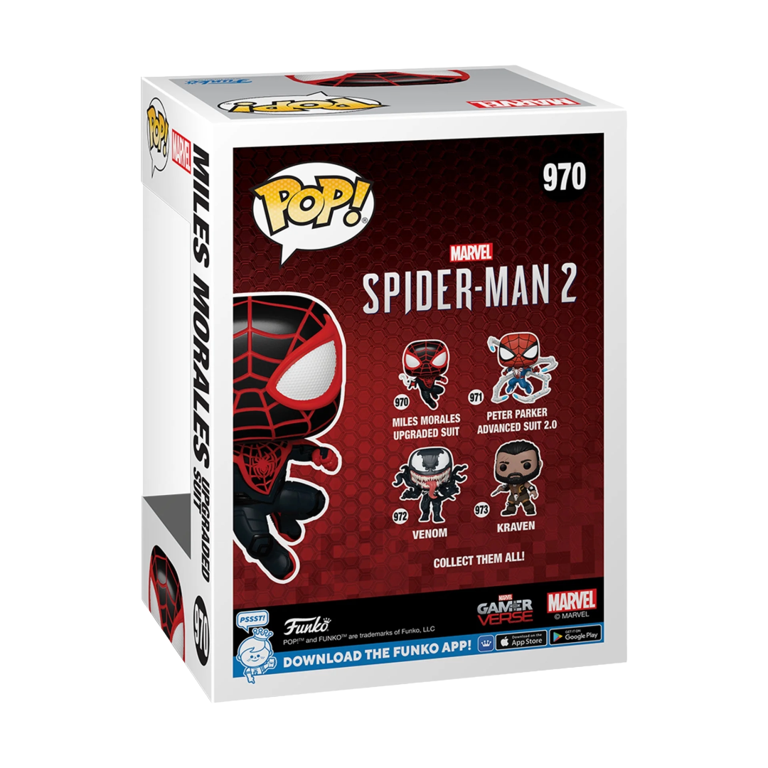 Mile Morales Spider-Man 2 Funko Pop! - Upgraded Suit #970