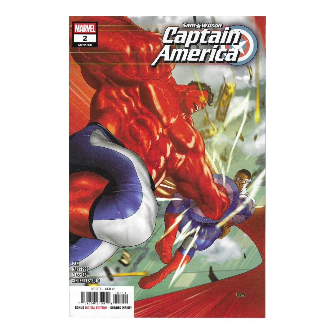 Sam Wilson: Captain America #2 - Marvel Comic