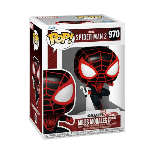 Mile Morales Spider-Man 2 Funko Pop! - Upgraded Suit #970