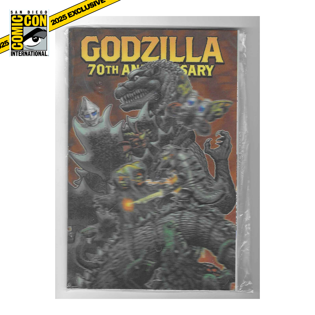 Godzilla 70th Anniversary SDCC (EXCLUSIVE) Lenticular Comic Book